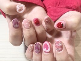 キラキラピンクデザイン