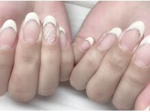 ネイル グレア(Nail glare)/レースフレンチ