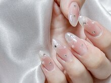 サティス ネイル(SATIS NAIL)の雰囲気（人気のチークネイル）