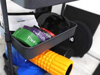 リリーフ(ReLief)/各種トレーニング器具を利用♪