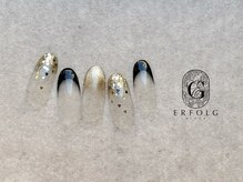 ネイルサロン エアフォルク 銀座(Erfolg)/フレンチ×ハートホロ