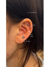 エナ バイ アオヒゲ(ena by AOHIGE)/耳ツボジュエリー