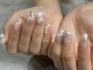 リボンアートネイル
