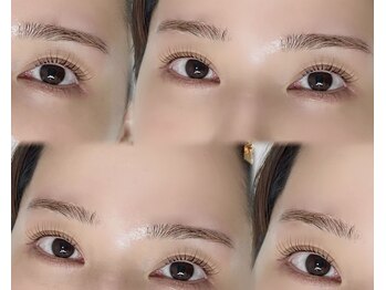 ホワイトラッシュ 岡山問屋町店(WHITE LASH)の写真/【目元のトータルケア】プロによる似合わせ眉×今話題の韓国式ラッシュリフト☆