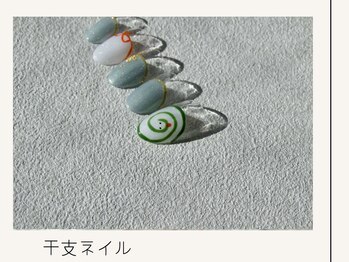 プレンティー 北千住西口店(plenty)/干支ネイル