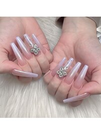 オーロラ/グラデ/パープル