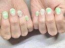 ライブ前に推し活ネイル