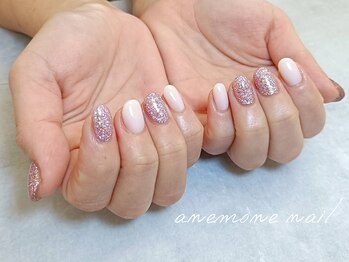 アネモネネイル(anemone nail)/ナチュラルカラー
