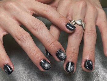 オムネイル 渋谷(HOMME NAIL)/マグネットネイル ¥6.600