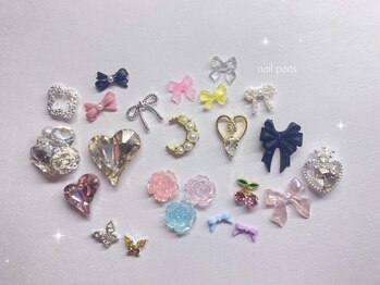 パーツの種類豊富です!