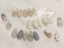 アイネイルズ 四条河原町店(I-nails)/Spring collection¥9200
