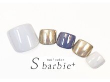 ネイルサロンエスバービー(nail salon S barbie)/ミラーフットネイル