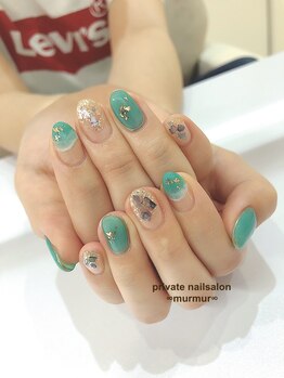 プライベート ネイルサロン マーマ(murmur)/ちゅるちゅる夏デザイン