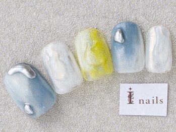 アイネイルズ 三宮店(I nails)/ビタミンイエロー¥8000