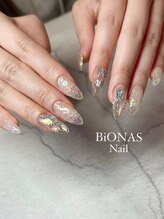 ビオナス 苫小牧店(BiONAS)/キラキラ＋うるうるnail