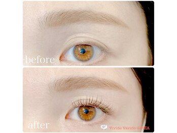 ビビデバビデ(Vivide Vavide)/人気!【眉毛+マツエク同時施術】