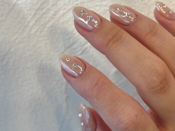 カミナネイル(KAMINA.nail)の写真/どんな服装にも馴染む色をご提案◎色混ぜできる【ワンカラー￥7000～】指先を綺麗に見せる素敵なネイルに♪