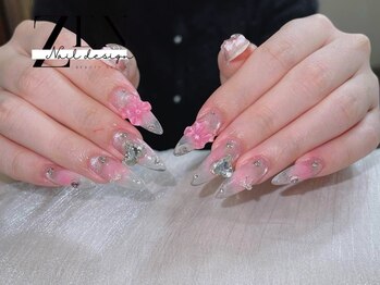 ゼン ネイル デザイン 池袋(ZEN NAIL DESIGN)/* 長 さだしやり放題×つけ放題