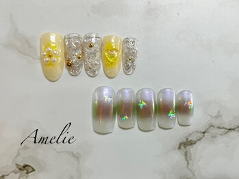 アメリ(Amelie)の写真/ネイルデビューの方は【ケア込★デザインコース】がオススメ◎ツヤと発色の良さがポイント★