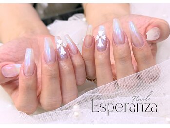 エスペランサ(Esperanza)の写真/【スカルプで自爪のお悩み解消】全メニューネイルケア付で自爪を労わりながら長さだし◎お好みの長さへ♪