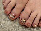 7)9000円 フットネイル0611d