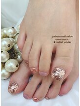 プライベート ネイルサロン マーマ(murmur)/ラメホロ&ミラーネイル