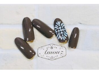 アモウズ(Amouz)/シンプルネイル/お仕事OK/6