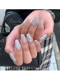 ツイードネイル