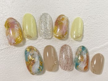 マベル(Ma belle)/7.8月キャンペーンネイル