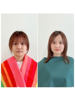 アンドチャーム(&charm)/パーソナルカラー診断+メイク