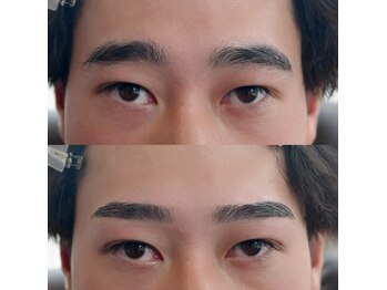 アンドブロウ 前橋(AND BROW)/下がり眉から平行眉へ
