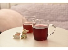 ひつじのゆめの雰囲気（ウェルカムドリンクで、内側からもビューティーケア☆）