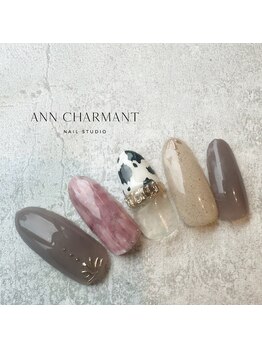 アンシャルマンネイルスタジオ(Ann charmant nail studio)/セレクトアートコース¥6,800～