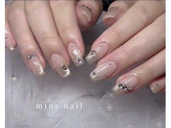 ミンズネイル(minsnail)/長さだしマグネットフレンチ