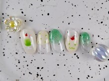 ショコ アンド ラム(Syoko&Lum)/☆今月の猫ちゃんネイル☆