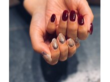 サンカリネイル バイ ヴァラ 新居浜 船木店(sankari nail by VALLA)/韓国発VALLANAILこなれボルドー