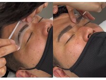 アンジェリック ビナウォーク海老名店(Angelic)/メンズ眉毛（パーマ付）工程６