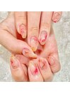 ニュアンスネイル/ミラー/上品