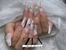 ゼン ネイル デザイン 池袋(ZEN NAIL DESIGN)/* 長 さだしやり放題×つけ放題
