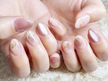 ステラ(Stella)の写真/【爪が短い方も大丈夫◎/パラジェル取扱】パーツなしデザイン・ニュアンス系デザインも多数♪オフ無料◎