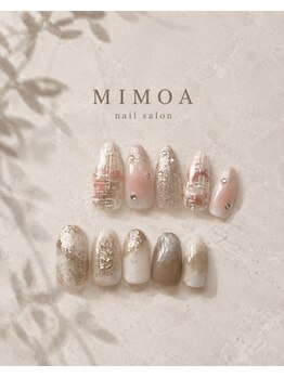 MIMOA nail salon［長さ出し/フィルイン/パラジェル/ニュアンス/持ち込み/ケア］の写真/【フィルイン・ケア込】好み・予算に合わせた定額◇グラデーションマグ/ニュアンス多数◇時短ネイルも◇