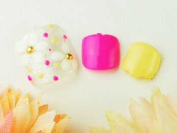 ラヴィネイル 京都駅前店 クレア(La Vie Nail claire)/オフ込定額フットジェル