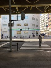 手もみ家/最寄り駅から当店までの道筋２