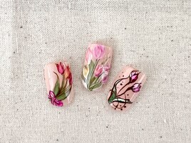 チューリップ♪1本追加アート☆