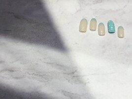 7300円細フレ×スタッズ（暮石）