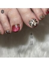 ネイルズビー 国府店(Nail's be)/レオパードネイル
