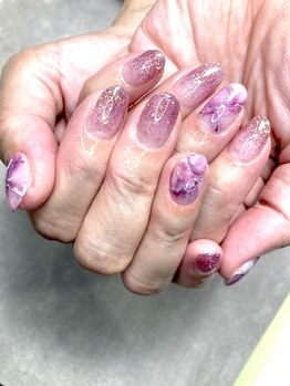 大理石ネイル