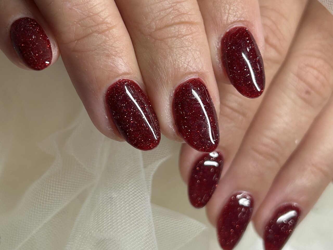 りんご様 ホワイトワンカラー 2025年-2026年冬トレンド】ホワイト ワンカラーのネイルデザイン集