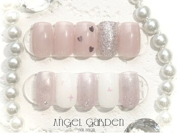 エンジェルガーデン 青山店(Angelgarden)/ピンクホログラムデザイン