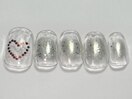 ハートクリアラメ¥4500